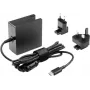 65 W USB-C vahelduvvooluadapter Lenovo FRU02DL124 toitekaabliga