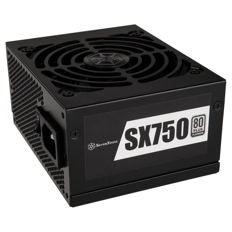 Toiteplokk SILVERSTONE SX750 Platinum 750W 80 Plus Platinum, SFX-L vormitegur