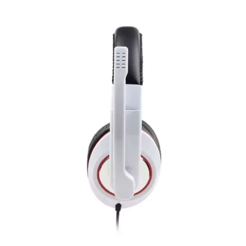 Peakomplekt Stereo WHITE/MHS-001-GW Gembird