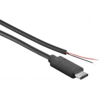 Joy-it K-1473 toitekaabel Raspberry Pi, Arduino, Banana Pi, Cubieboard [1x USB-C™ pistik - 1x lahtine ots] 1 m Must (K-1473)