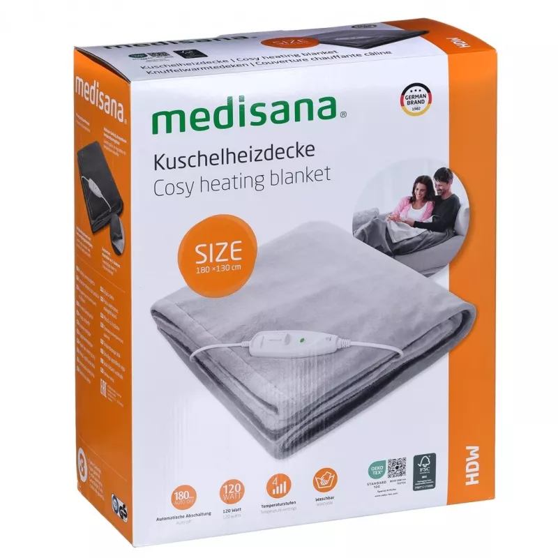 Medisana HDW elektriline soojendustekk, 120 W, hall