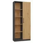 Kontoriraamaturiiuli pealne e-pood RD-80 ANT/ART KPL, 10 riiulit, puitlaastplaat, 800×300×1820 mm