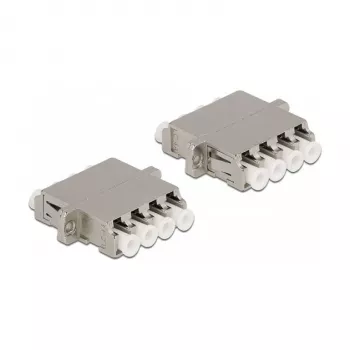 Optilise kiu adapter DeLOCK LC Quad emane - LC Quad emane, ühemoodiline