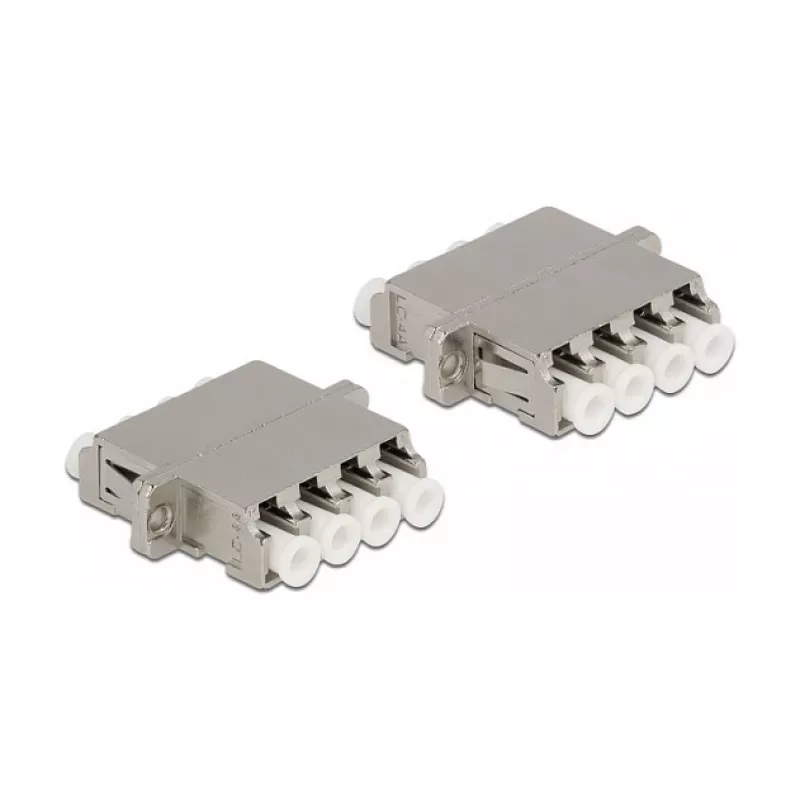 Optilise kiu adapter DeLOCK LC Quad emane - LC Quad emane, ühemoodiline
