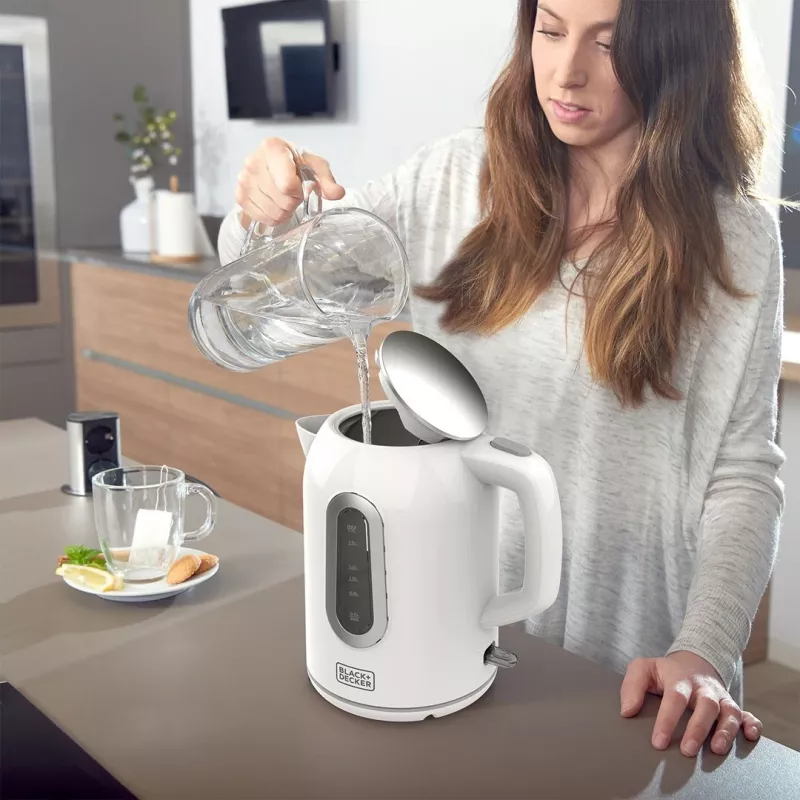 Elektriline veekeetja Must & Decker 1.7 L 2200 W Valge