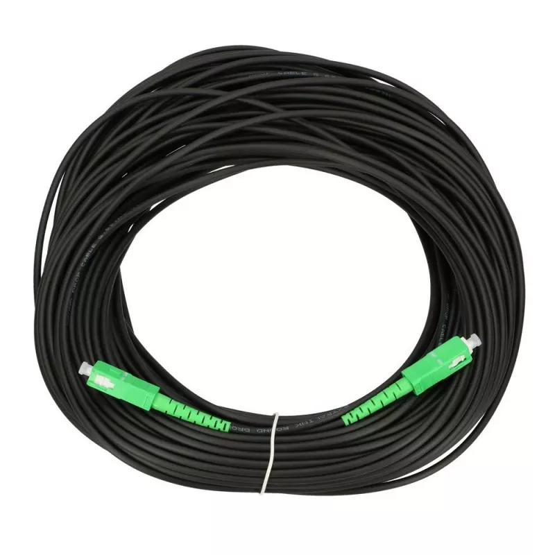 Extralink SC/APC-SC/APC paigaldusjuhe, ümmargune, rippuv, ühemoodiline, simpleks, G.657A2, 15m
