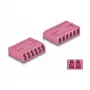 DeLOCK optiline kiudühenduspesa HD LC Hexaplex emane LC Hexaplex emasele violetne