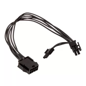 Toitekaabel Kolink PCIe 8-kontaktiline – ATX/EPS 8-kontaktiline, 0,35 m, must