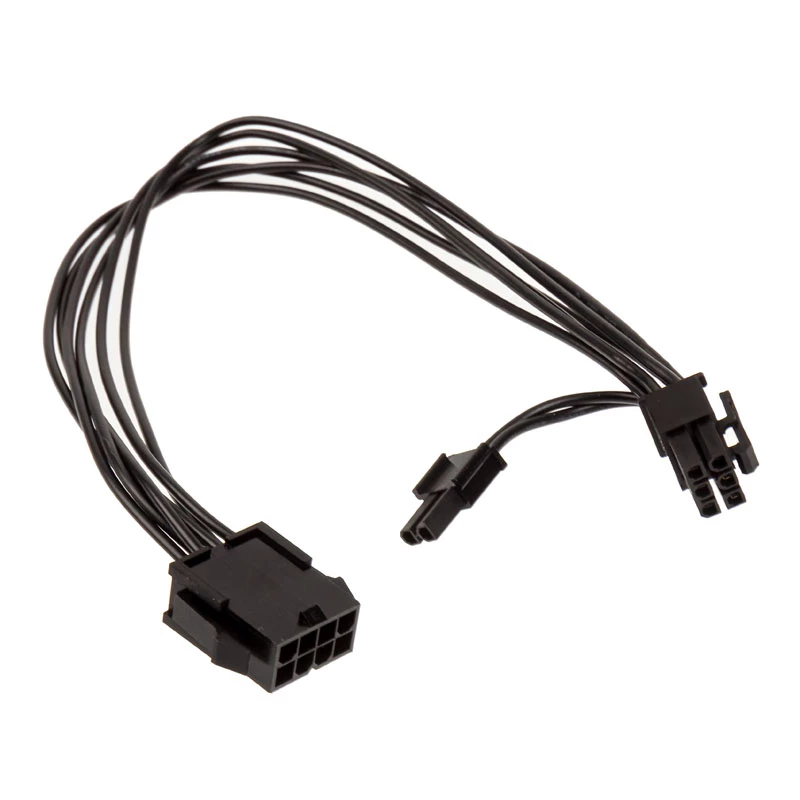 Toitekaabel Kolink PCIe 8-kontaktiline – ATX/EPS 8-kontaktiline, 0,35 m, must
