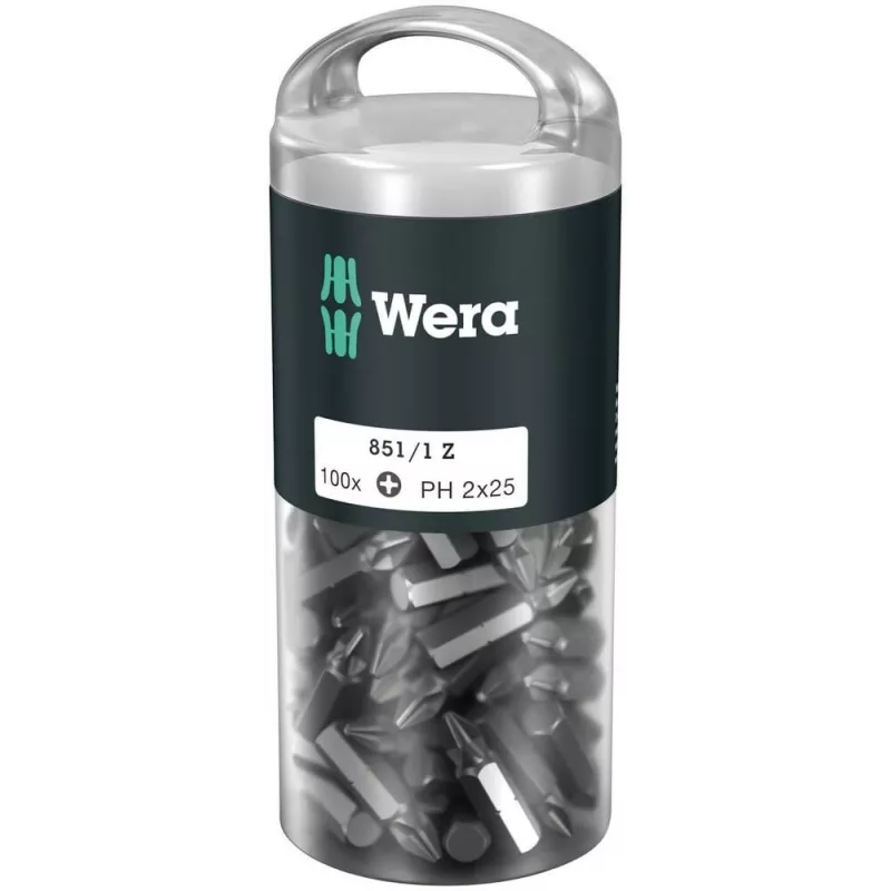 Wera 851/1 Z DIY 100 SiS kruvikeeraja otsak 100 tk