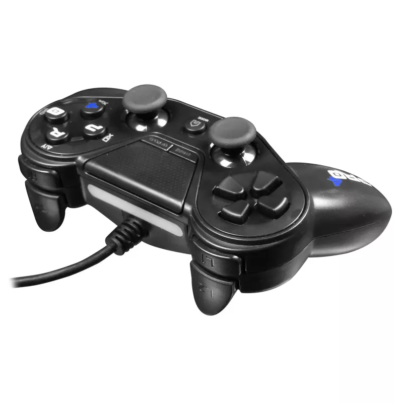 Juhtmega mängukontroller SUBSONIC SA5417 PS4-le, must