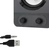 Esperanza EGS107 kõlarid 2.1 USB LED 5 W must