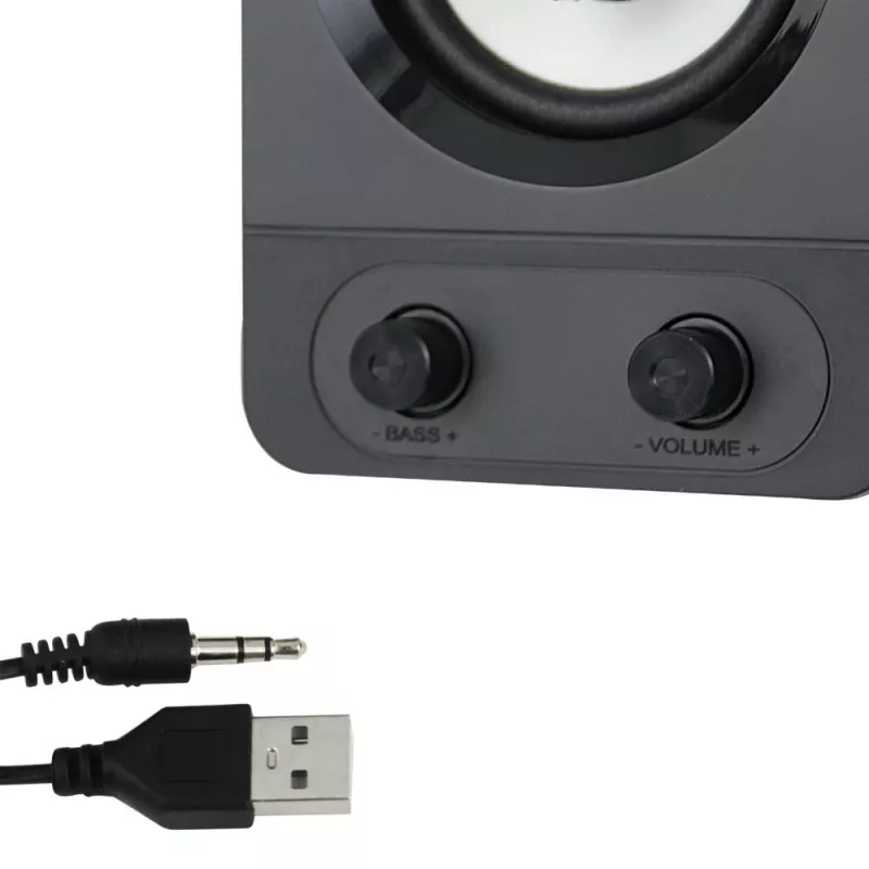 Esperanza EGS107 kõlarid 2.1 USB LED 5 W must
