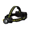 Pealambiga taskulamp Led Lenser H15R Work Must Kollane