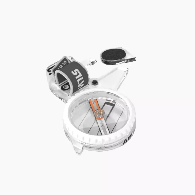 Kompass SILVA Racing Arc Jet 360 Paremakäeline 37894 – Orienteerumisvõistluste kompass, paremakäeline disain, 360° raam