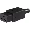 as - Schwabe IEC seadmepistik, sirge Pooluste koguarv: 3 10 A Must 62085 1 tk (62085)