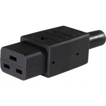 as - Schwabe IEC seadmepistik, sirge Pooluste koguarv: 3 10 A Must 62085 1 tk (62085)
