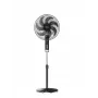 Põrandalabaventilaator Midea FS40-23MT — 3 kiirust, taimer 2 h, 50 W, 220–240 V, valge, kõrgus 1300 mm