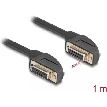 Jadakaabel DeLOCK 80476 1,8 m DB9 isane DB9 isasele