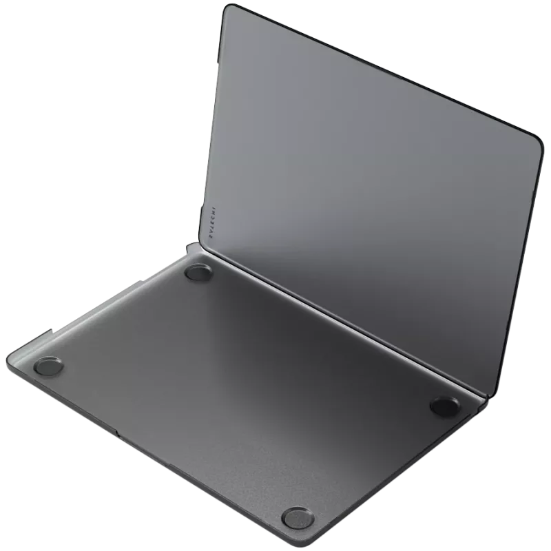Satechi Eco Hardshell ümbris ST-MBAM2DR, MacBook Air 13 M2 jaoks, tume