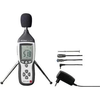 Voltcraft SL-451 helitaseme mõõtur, müramõõtur 31,5 Hz - 8 kHz (SL-451)