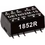 Toiteadapter/inverter mean well DETN02M-05 — Sisend 10,8–13,2 V, Väljund 5 V, 2 W, RoHS, sügavus 15,2 mm