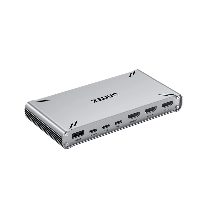 Unitek USB-C 10GBPS KVM-lüliti HDMI-ga