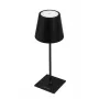 Laua LED-lamp ESPERANZA ELD119K Must — 3 W, 4000 K, 200 lm, USB-C, 2400 mAh aku, 400 mm kõrgus