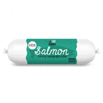 PAKA ZWIERZAKA Pepe Sausage Salmon - koeramaius - 200g