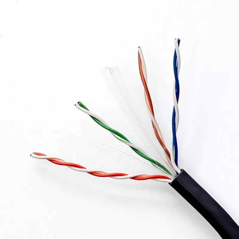 Etherneti patch-kaabel QOLTEC CAT6 UTP, 50 m, must