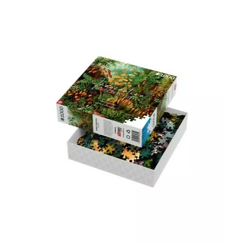 Imagination Puzzle: Ernst Haeckel Muscinae 1000 elementi