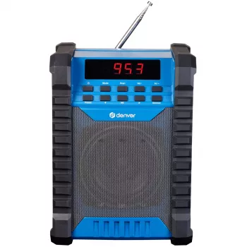 Denver WRB-60 FM-saatja Bluetooth Sinine, Hall