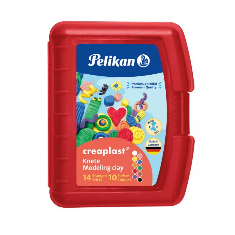 Modelleerimissavi Pelikan Creaplast 240 g Mitmevärviline 14 tk