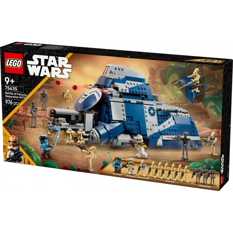 Star Wars 75435 Separatist MTT (Multi-Troop Transport) lahingust Felucia pärit