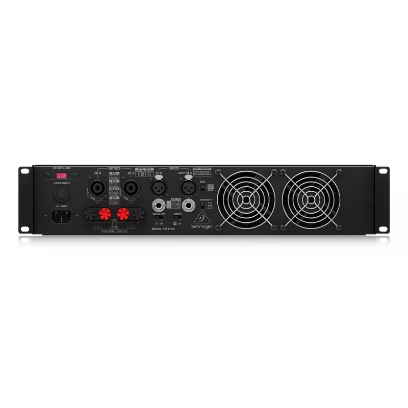 Behringer KM1700 helivõimendi Performance/stage Must