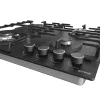 Gorenje Hob GW642AB Gas Number of burners/cooking zones 4 Rotary knobs Must