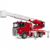 Tuletõrjeauto BRUDER Scania Super 560R Punane Valge Plastik 3+
