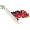 Sisemine SATA liidesekaart ROLINE 15062148 PCIe madalprofiil 6 Gbit/s