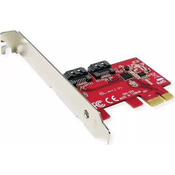 Sisemine SATA liidesekaart ROLINE 15062148 PCIe madalprofiil 6 Gbit/s