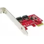 Sisemine SATA liidesekaart ROLINE 15062148 PCIe madalprofiil 6 Gbit/s