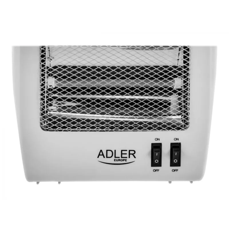 Adler | Kerise | AD 7709 | Halogeenkeris | 800 W | Võimsustasemete arv 2 | Valge