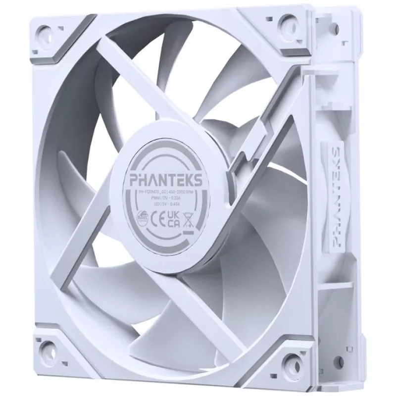 Jahutusventilaator PHANTEKS M25G2-120 D-RGB Reverse Blade 120mm 3-pack valge