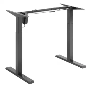 Ergo Office elektriliselt reguleeritav laud, hall, maksimaalne kõrgus 123 cm, 80 kg - ilma lauaplaadita, seisvaks ja istuvaks tööks, ER-433