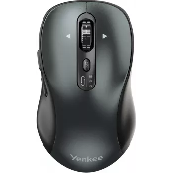Juhtmega ergonoomiline arvutihiir YENKEE YMS2010BK — kompaktne disain, juhtmega ühendus