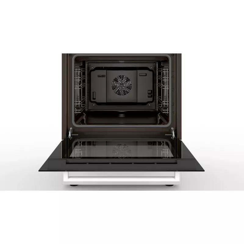 Bosch HKA090220 cooker Freestanding cooker Electric Ceramic hob Valge