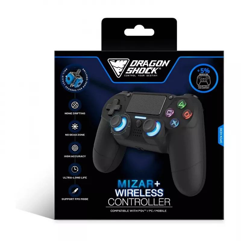 Dragonshock Controller Mizar+ Wireless must PS4/PC