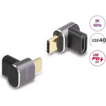 USB-adapter DeLOCK 60059 40 Gbps USB USB-C PD 3.0 100 W nurga all