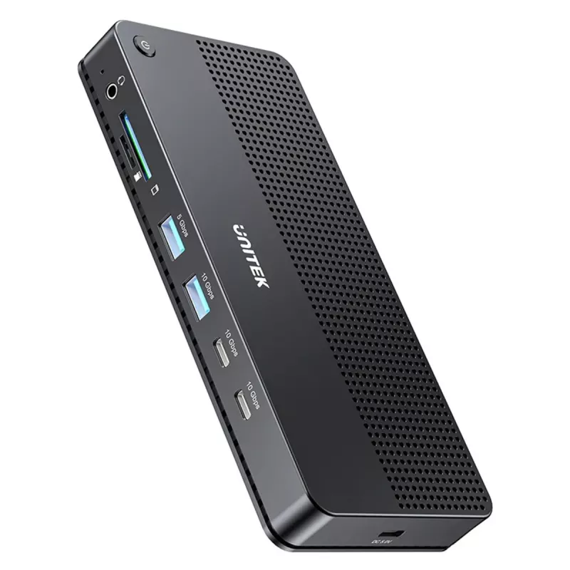 Dokkimisjaam UNITEK D1104A01 USB4 juhtmega 100W Power Delivery