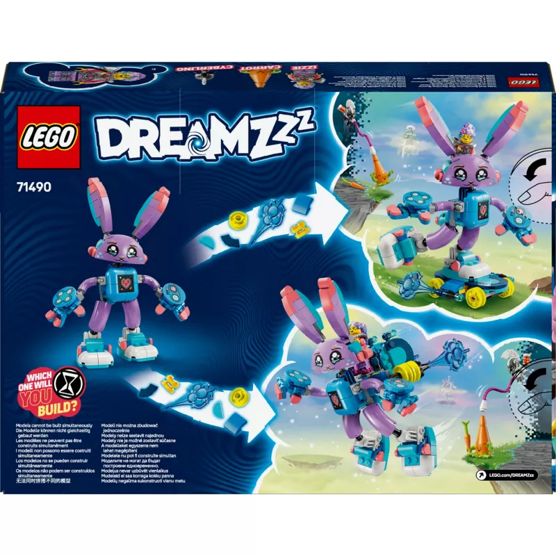 LEGO ehituskomplekt LEGO 71490 Dreamzz Izzie ja Bunchurro mängujänes – tegelaskomplekt