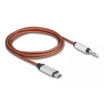 USB-kaabel DeLOCK 81288 oranž hõbedane
